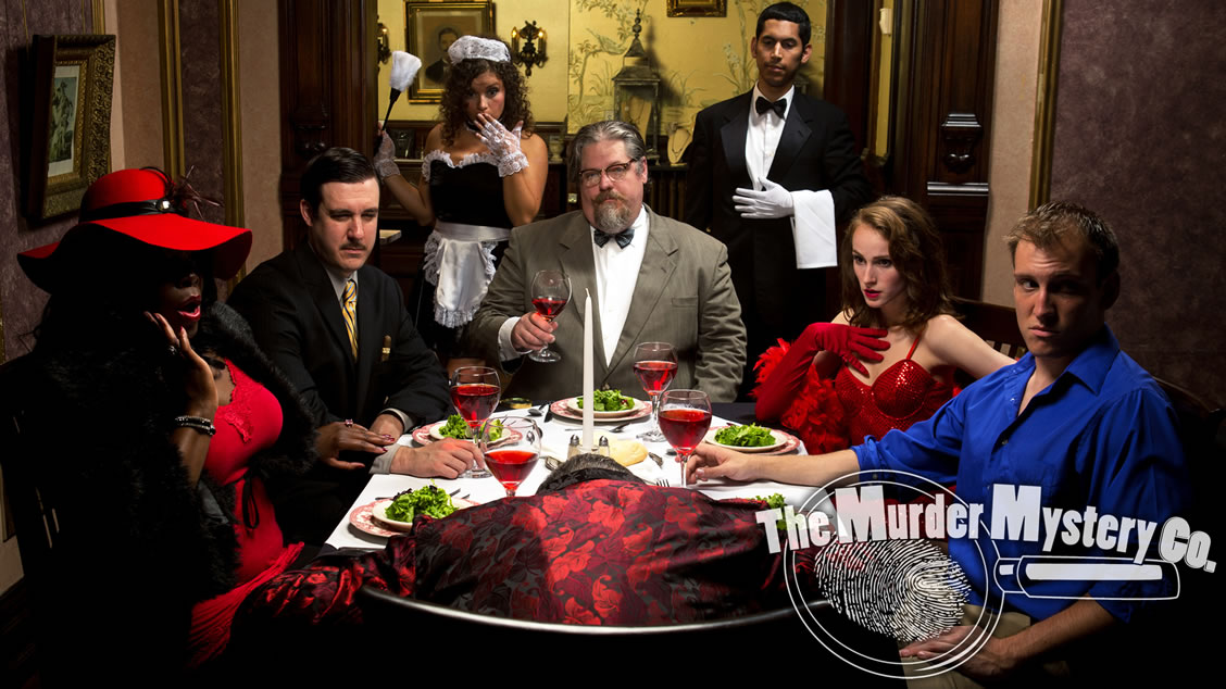 Los Angeles murder mystery party themes
